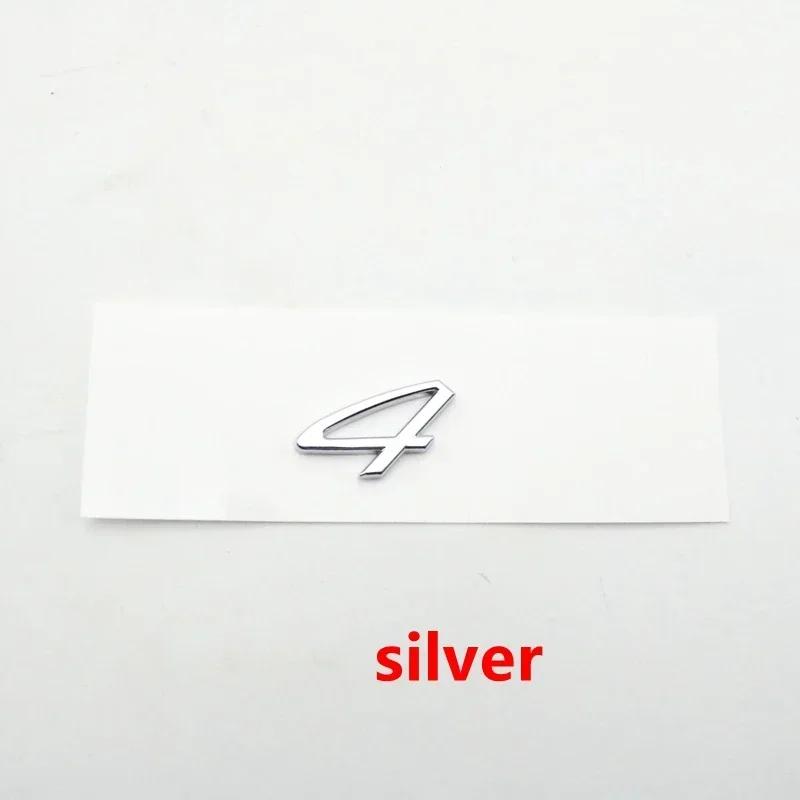 Auto Heck S 4 GTS Buchstaben Emblem Heckklappe Kofferraum Aufkleber Styling Logo Plakette Für Macan Taycan 911 718 Zubehör