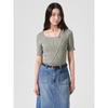 8Seconds Diagonal Button-Up Pullover Khaki