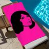 band cool art t-tv girl color Towel soft Beach Towels Trip swim Pool bathing Towel Gym Spa home Decor Gift Holiday
