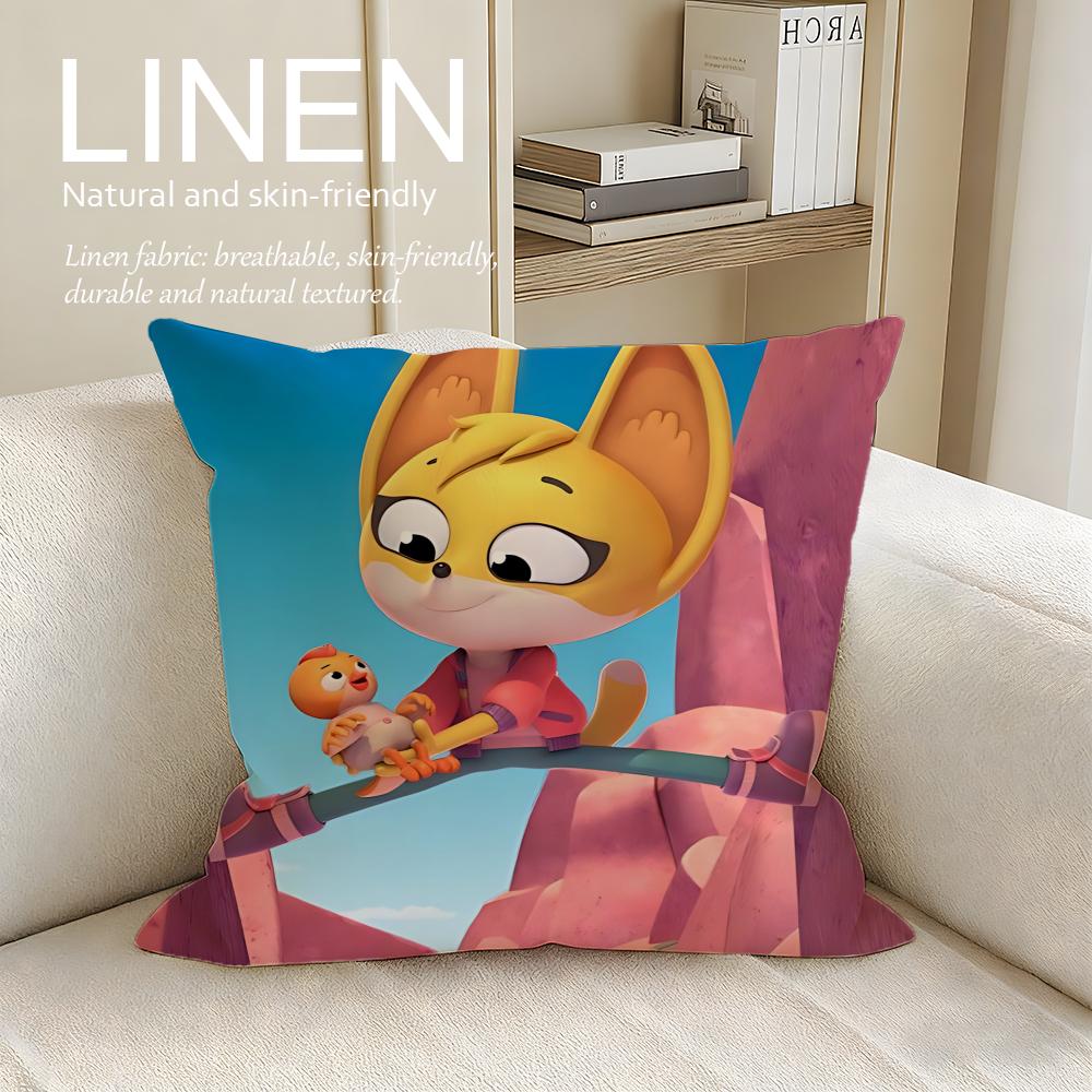 Animation The Creature Cases Cushion Cover Pillowcase Set Pcs x x Breathable Washable Sofa Cushion Cover