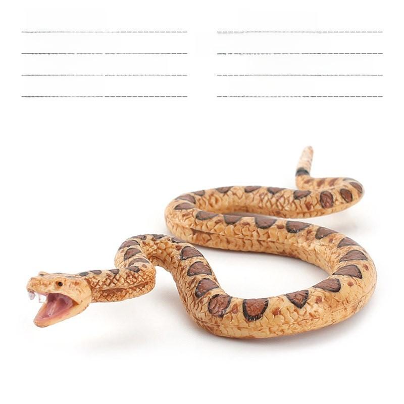 Sand Python Model Pvc Reptile Scene Decor For Nature Lovers And Collectors