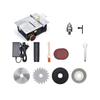 Mini Multifunctional Electric Table Saw Desktop Saws Small Household DIY Cutting Tool Woodworking Bench Lathe Cutter Machine