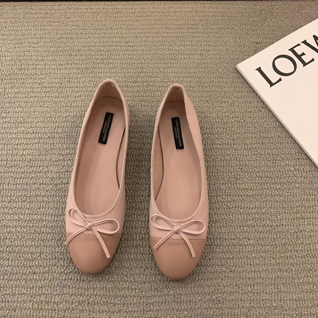 Fashion Bailamos Women Brand Ballet Shoes Fashion Bow In Autumn 2025Pregnant Women's Flats Casual Women's Dress Shoes Mujer