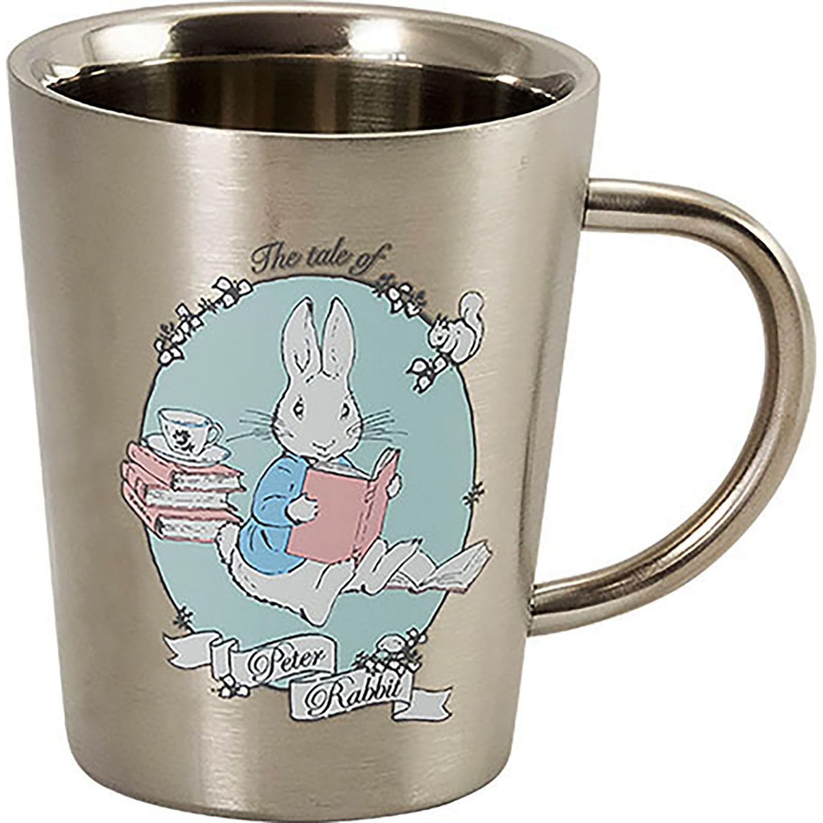 

Кружка из нержавеющей стали с двойными стенками Питер Кролик 360 мл Маленькая книга Питер Сделано в Японии PR621-856