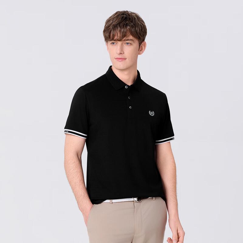 Goldlion Men's Breathable Short-Sleeve Polo T-shirt