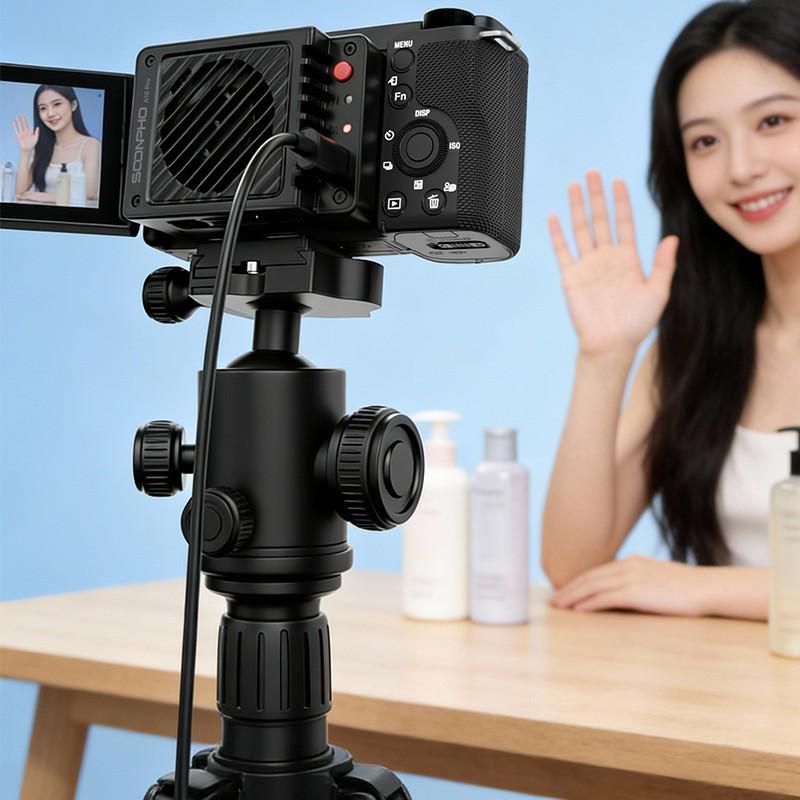 Sony Camera Cooling Radiator for Live Streaming - Compatible with A7M4, A7C, ZV-E1/10, A6700