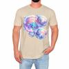 Colourful Bubble Mens T-Shirt Fun Bubble Design Tropical Summer Gift