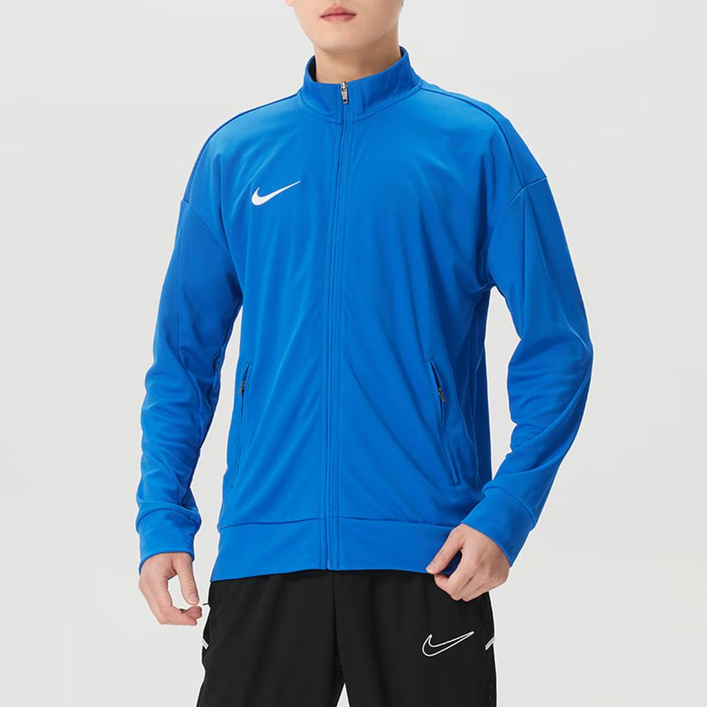 Nike Durable Stand Collar Zipper Knit Long Sleeve Jacket Men jackets IR8421-463