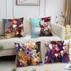 Chasca Genshin Impact Pillow Case Fan Style Square Home Decor Cushion Cover Design Printed