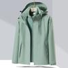 Men's Winter 4-in-1 Hardshell Men's and Women's Fleece Lining Double-sided Wear Lamb Fleece Jacket Outdoor Mountaineering Clothing