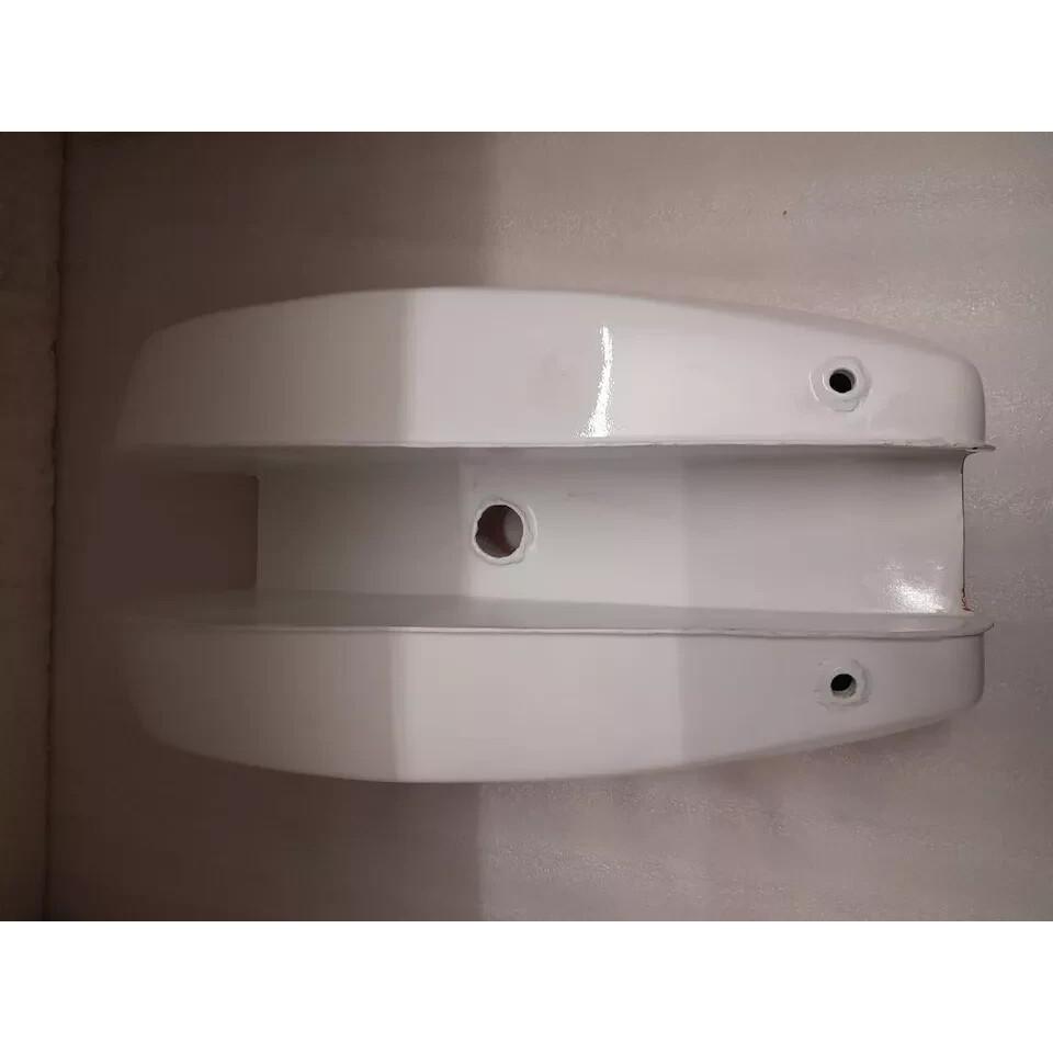 BSA A65 Thunderbolt Lightning Orange White Painted Gas Petrol Tank 1970'|Fit For