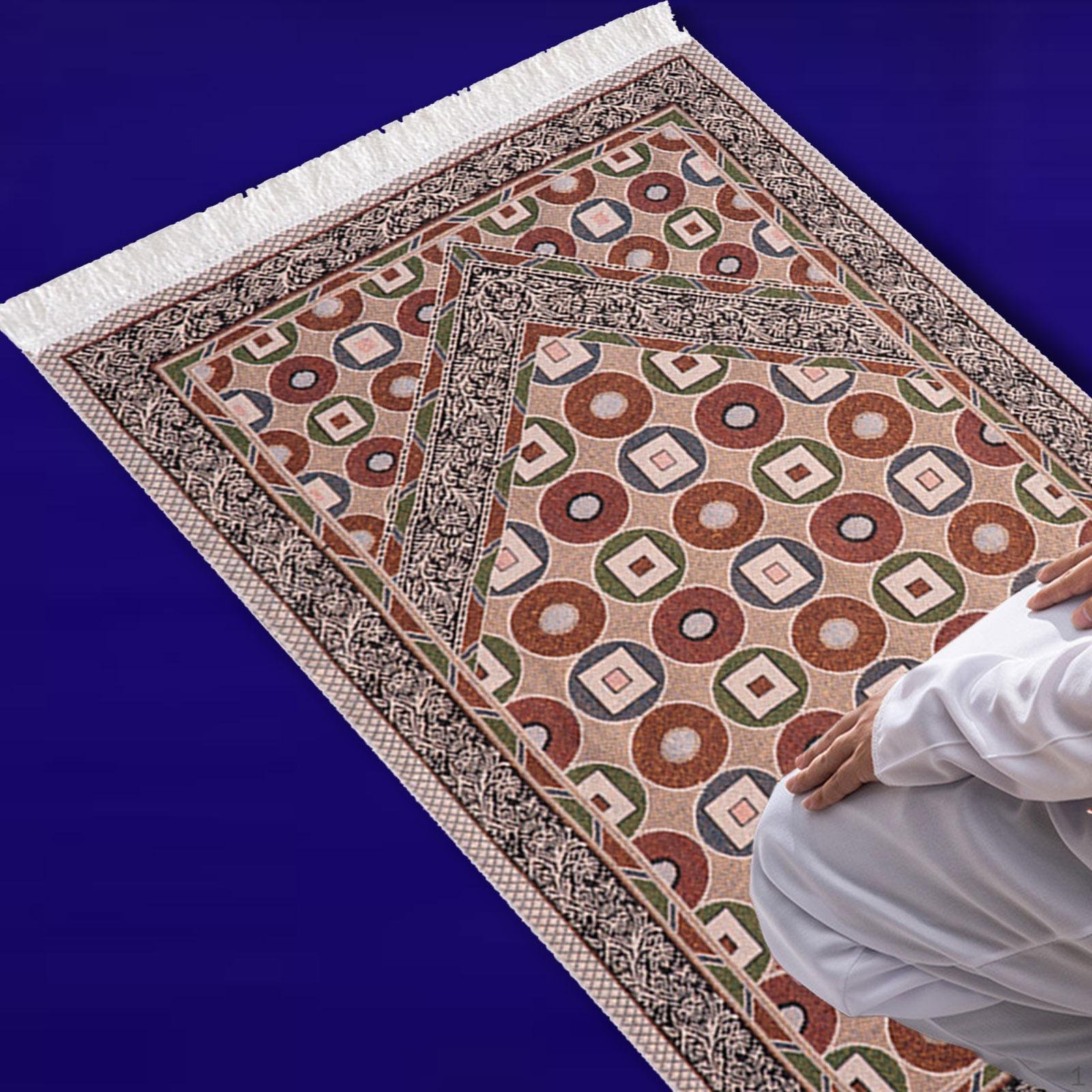 

Мусульманский коврик традиционный дизайн молитвенный коврик для женщин мужчин храмовая комната Style C