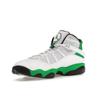 Air Jordan 6 Rings Weiß Lucky Green Herren Sneaker Schwarz 322992-131