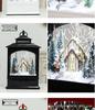 Korean Snowfall Music Lantern - Christmas Gift & Ornament for Living Room or Display