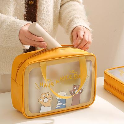 Bolsa Cosmética Feminina Portátil 2025 Avançada Viagem Grande Capacidade À Prova D'água Bolsa Caixa de Armazenamento de Cosméticos Bolsa de Lavagem