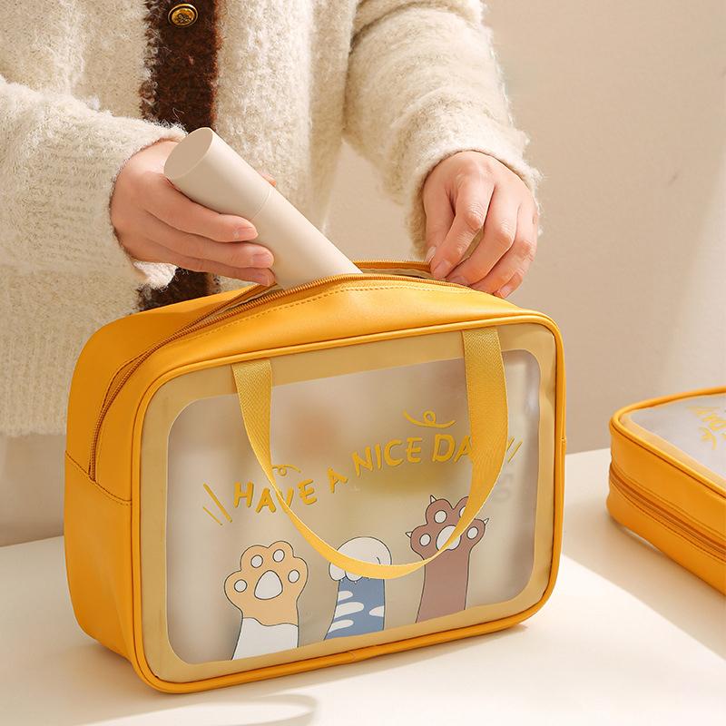 Cosmetic Bag Female Portable 2025  Advanced Travel Large-Capacity Waterproof Cosmetic Storage Bag Box Wash Bag