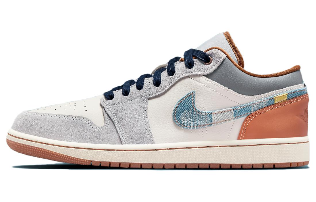 

Air Jordan 1 Low SE Repaired Denim Swoosh FZ5042-041 42.5
