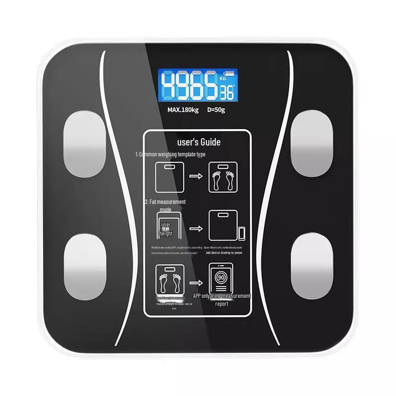 Ponyi Household Precision Body Scale: Electronic, Accurate, Rechargeable, Family-Friendly for Body Fat and Weight Measurement