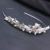 2pcs Sparkling Rhinestone Queen Crown Bride Headdress Wedding Jewelry  Birthday Party