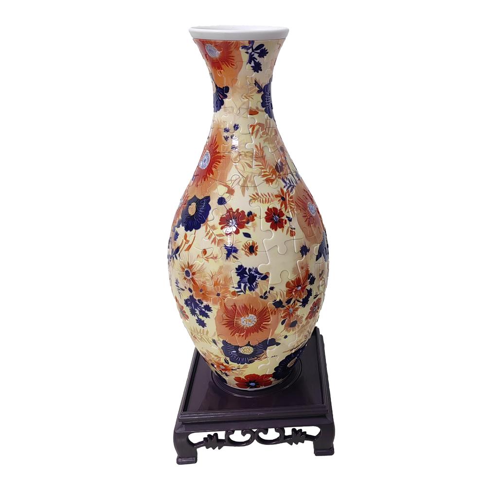 Non-Toxic Puzzle Flower Vase Panda 3D Porcelain Design Made Plastic Home Decoration And Flower Arrangement Housewarming Kids Toys Gifts