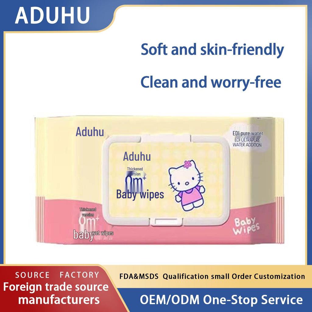 Non-Irritating Baby Wipes for Infants & Toddlers - Pure Water Clean for Face & Bottom