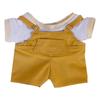 Niannyyhouse 10cm 15cm 20cm Plush Toy Clothes - T-shirt, Overalls, Strap Dress - Dress-up Cotton Doll Accessories (a9, 10cm)