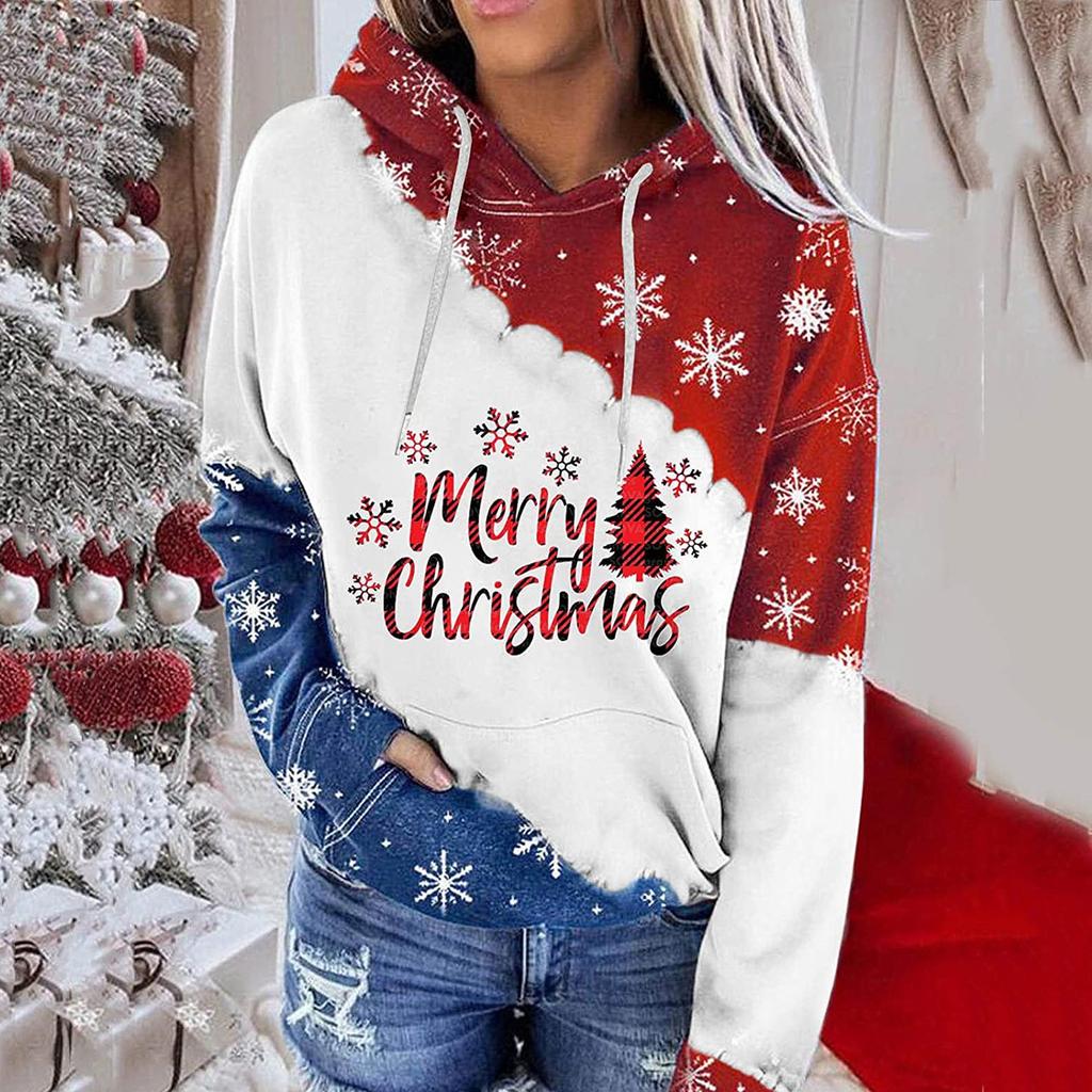 Women's Cute  Print Sweatshirt Long Sleeve Round Neck Casual Tops Shirts