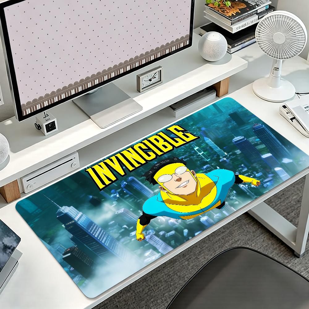 Anime Invincible Mouse Pad Large Nonslip Lockedge Desktop Computer Desk Mat Keyboard Writing Mousepad Office Gamer Student
