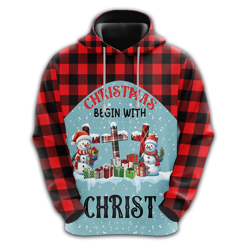

Christmas Snowman Print Men s Hoodies New Year Gift Women s Sweatshirts Fashion Spring Autumn X mas Clothes Casual Loose Top 100