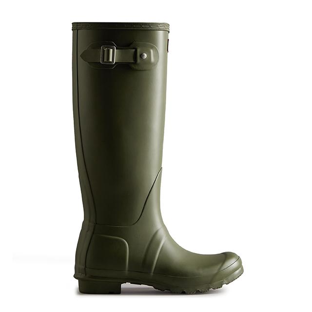 Hunter [Women] Original Tall Rain Boots - Olive Leaf Wft1000Rmaovl