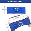 20Pcs Knot Bow Chair Strap Cover Band Ribbons Chair Tie Backs for Party Banquet Decor Wedding Decoration Elastic Band Buckle Decoration Props Slider