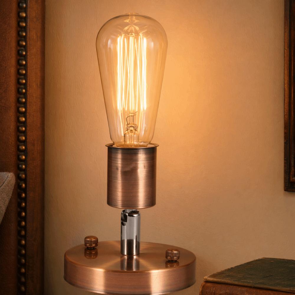 Ceramic Iron Wall Lamp 180° Rotating Bulb Holder Modern Lamp Base Garage