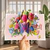 Exquisite 3D Pop-up-Karte Beste Wünsche Schmetterling Grußkarten Schmuck Einladungen Glückwunschkarte Muttertag