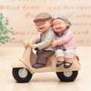 Resin Elderly Couple Statue: Anniversary & Birthday Gift for Home Decor