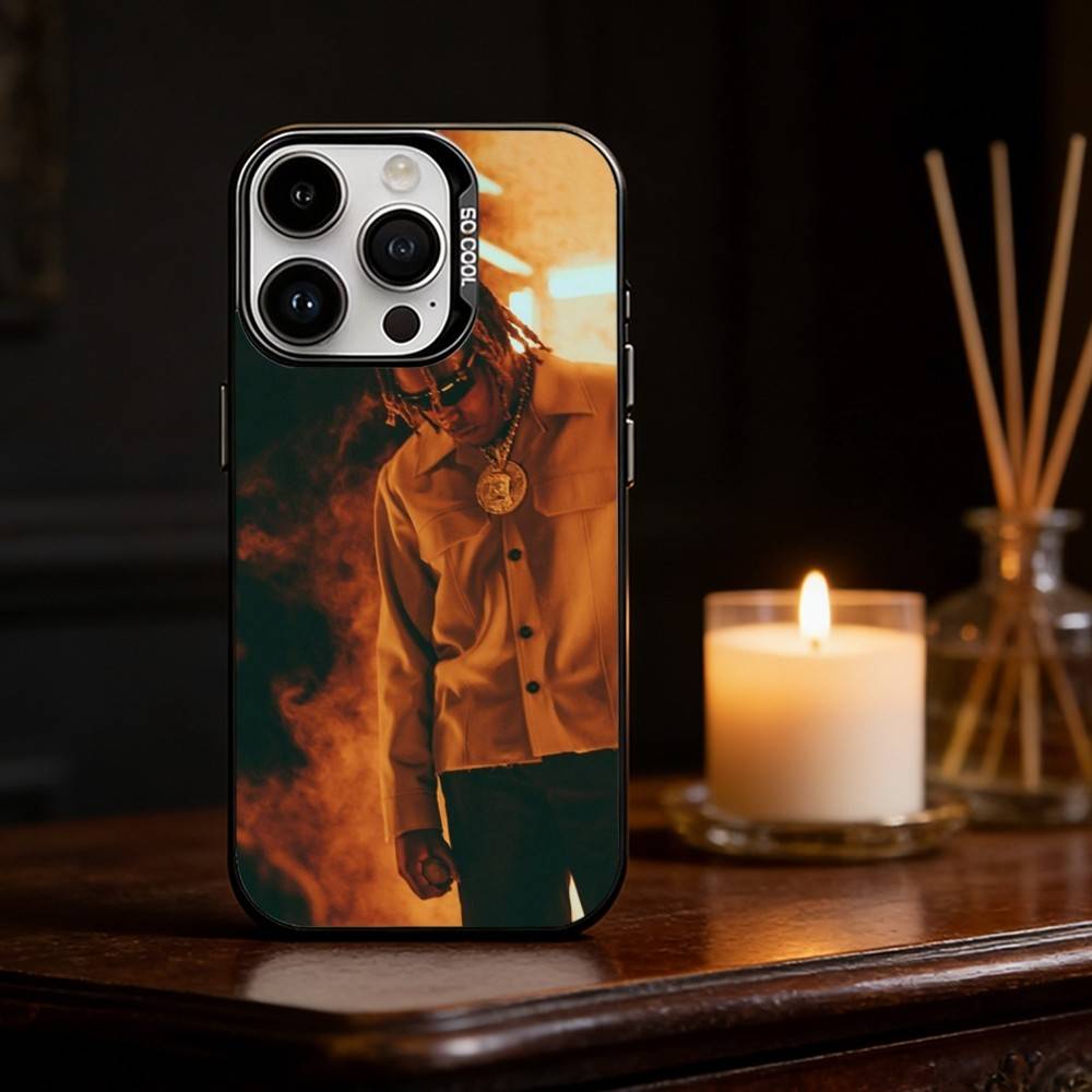 Rapper D-Don T-Toliver Singer Phone Case For iPhone 17,16,15,14,13,12,11,Pro Max,Plus Candy Silver Cover