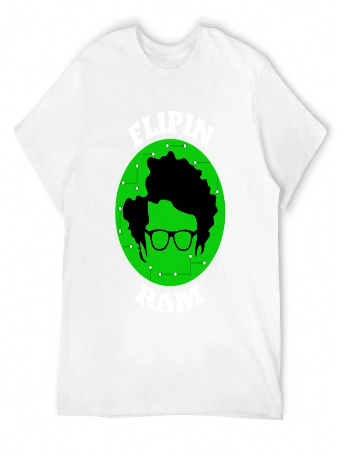 Flipping Ram IT Crowd Moss Shirt - IT T IT T -IT T-Shirt Geek Computer Geeks T-Shirt S