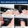 Side View Mirror Protection Backup Camera Rain Cover for Ford Maverick 2022-2026, Rearview Guard Sun Visor Shield, Carbon Fiber Pattern Soft