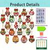 Diamond Painting Craft Diamond Painting Keychains Acrylic DIY Keychain Kit  Christmas Gift