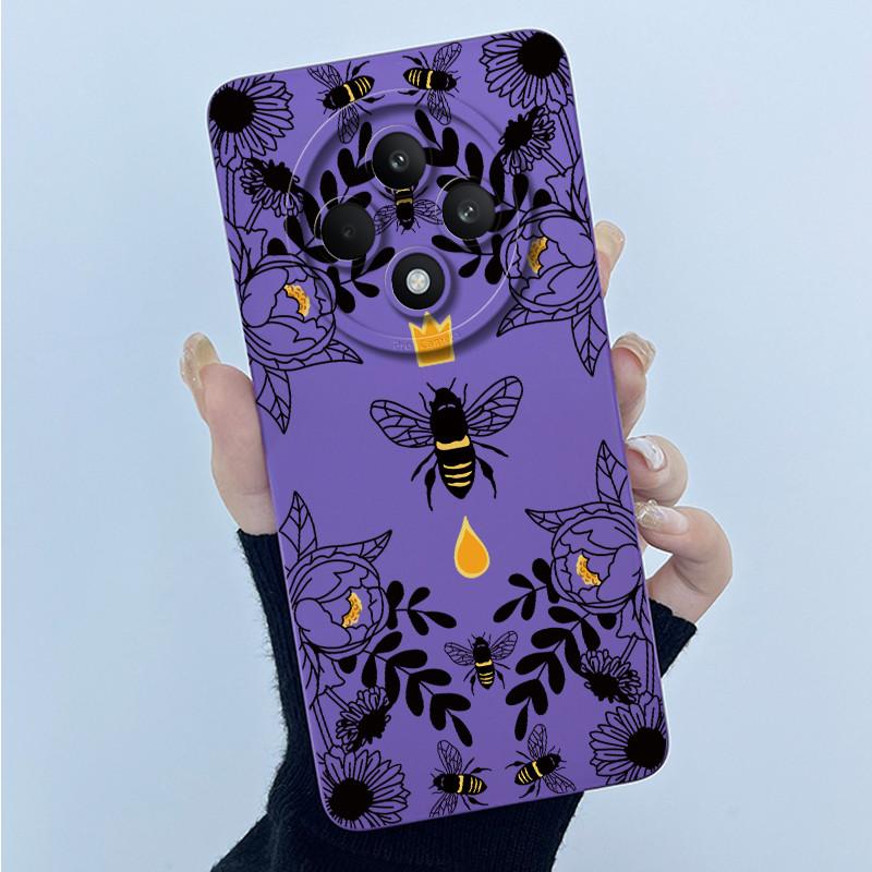 

For OPPO Reno 12F Case Lovely Cartoon Painted Phone Case For OPPO F27 Pro Reno 12 FS 12F Reno12F 5G Soft Cover OPPOF27 TPU Funda OPPO Reno 12FS