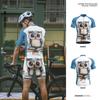 Men's Short Sleeve Cycling Jersey - 2025 Design, Quick-Dry, Breathable, Printed Top for Summer Road Biking