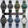 Klasyczny 20/21/22mm Wysokiej jakości nylonowy pasek do zegarka ze skóry cielęcej Pasuje do IWC Pilot SPITFIRE MARK18 Portofino TOP GUN IW389101 Pasek do zegarka