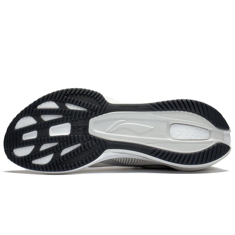 New LiNing Super Light 20 Durable Breathable Low Top Casual Running Shoes Men's Gray Silver ARBT001-3