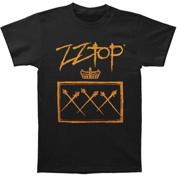ZZ Top Crown Unisex T-shirt Heavy Cotton Reprint All Size Gift For Fan