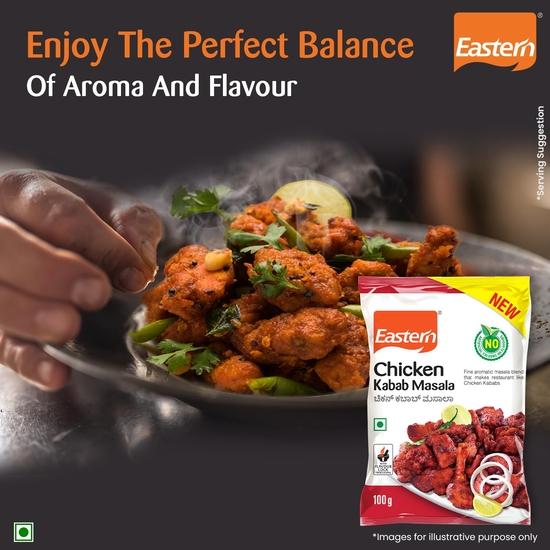 Eastern Chicken Kabab Masala Powder | No Added Preservatives | Prepare Delicious Chicken Kababs, Chicken Fry and Chicken 65 At Home | 100g
