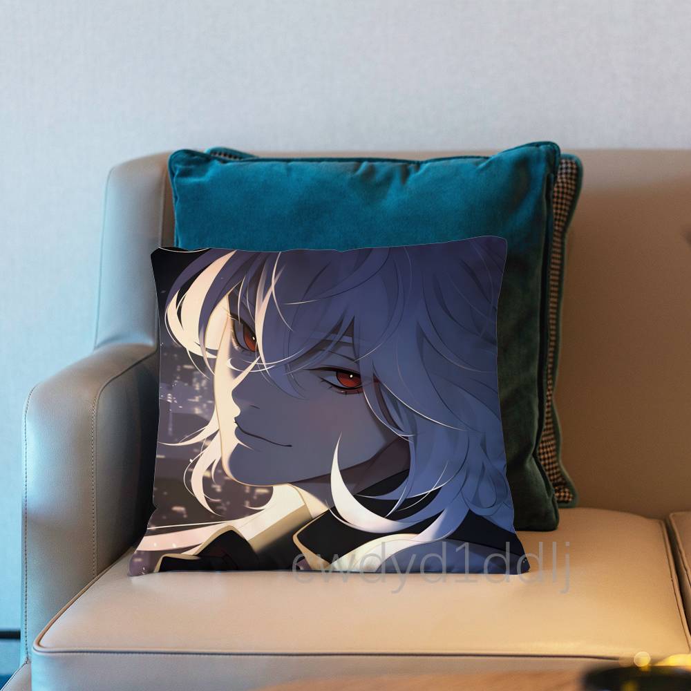 

Casper A Date With Death Pillow Case Short Plush Sofa Decorative Gift Home Doublesided Printing Cushio 30x30cm