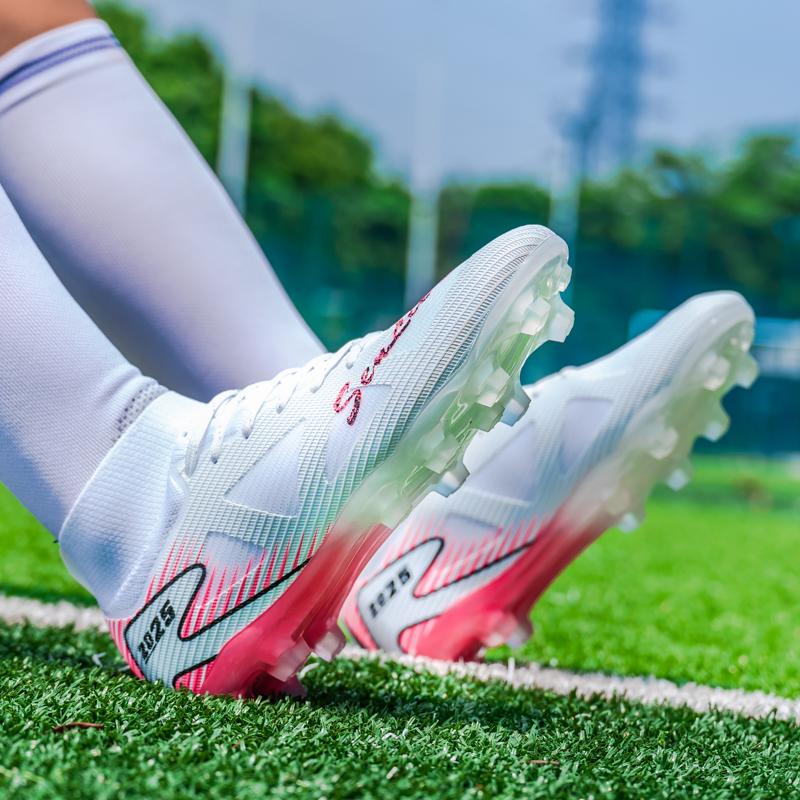 35-46 Men's High-top Football Shoes Long Spikes Sports Football Boots Large Size Kid's Football Boots