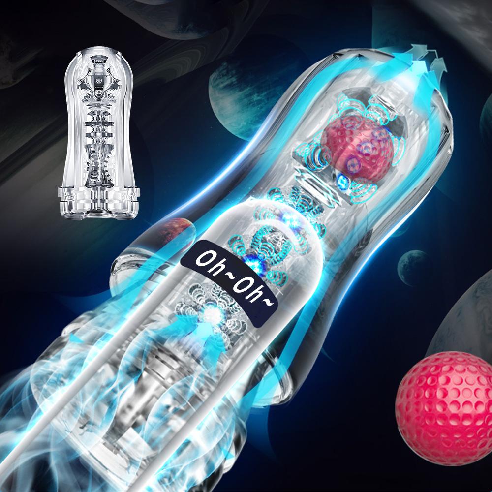 Erkek Mastürbasyon Kupası Şeffaf Yumuşak Vajina Gerçek Vajina Seksi Cep Dayanıklılık Egzersizi Erkekler için Oyuncaklar