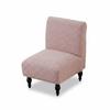 Washable Armless Chair Cover Single Seat Chair Dust Cover Durable Chair Slipcover  For Dining Room