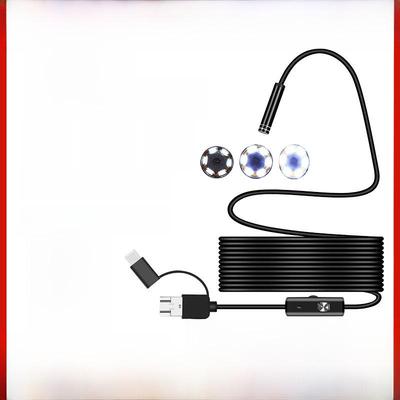 7mm HD endoskop pre telefóny s Androidom pre opravy automobilov a potrubia klimatizácie