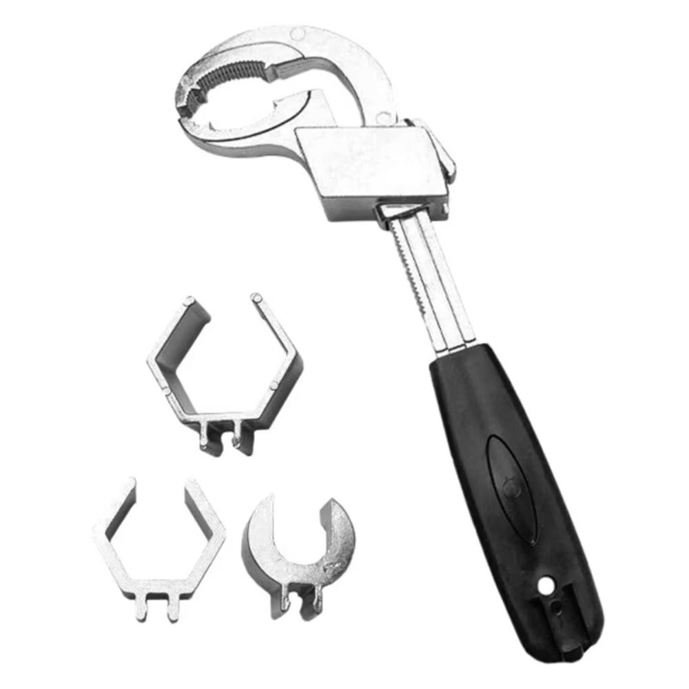 Large Opening Universal Adjustable Wrench Multipurpose Sink Wrench  Home Repair